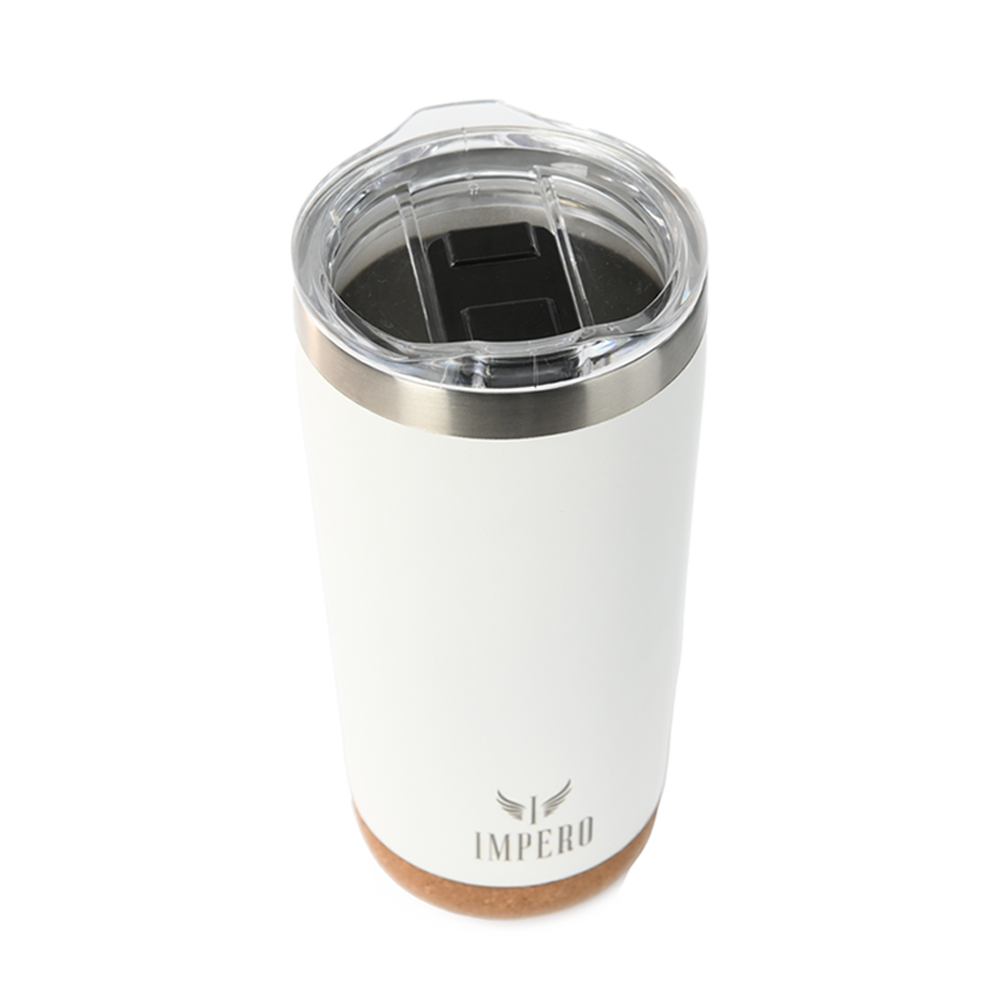 20 OZ White Thermal Mug - Image 5