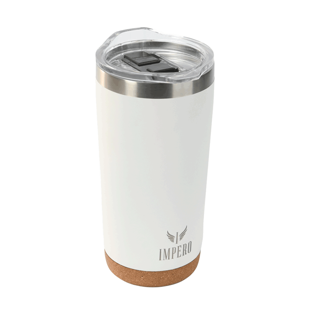 20 OZ White Thermal Mug - Image 3